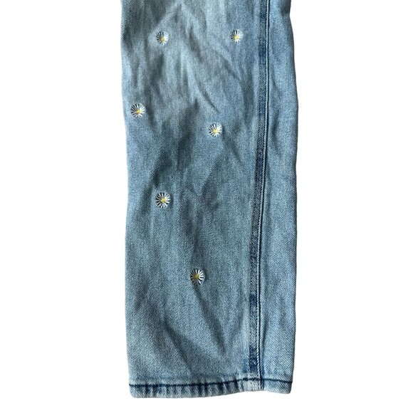 HOLLISTER Daisy Embroidered Straight Leg Jeans Sz 27 - Picture 7 of 8